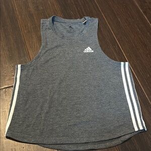 Adidas Gray Aeroready racerback tank